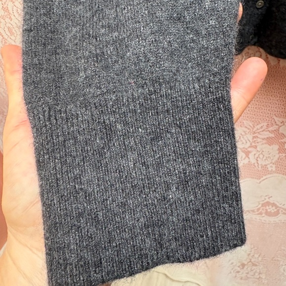 Hudson Jeans Dark Gray Women's Cardigan - Picture 6 of 7